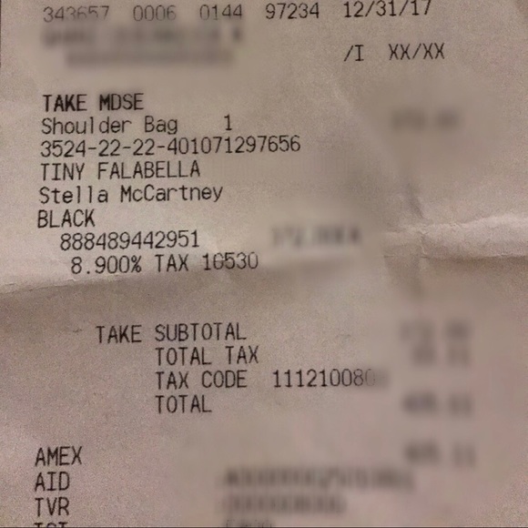 Receipt - Picture 2 of 2